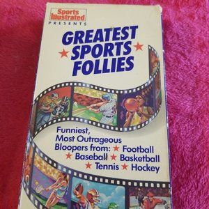 Greatest Sports Follies VHS Sports Illustrated